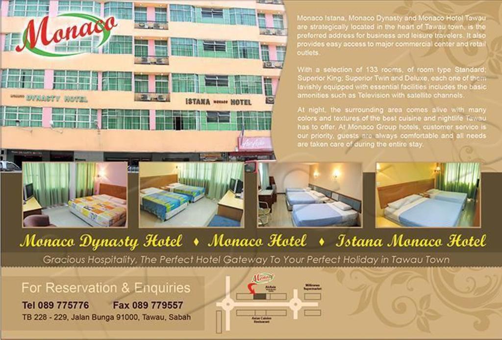 Istana Monaco Hotel Tawau Exterior photo